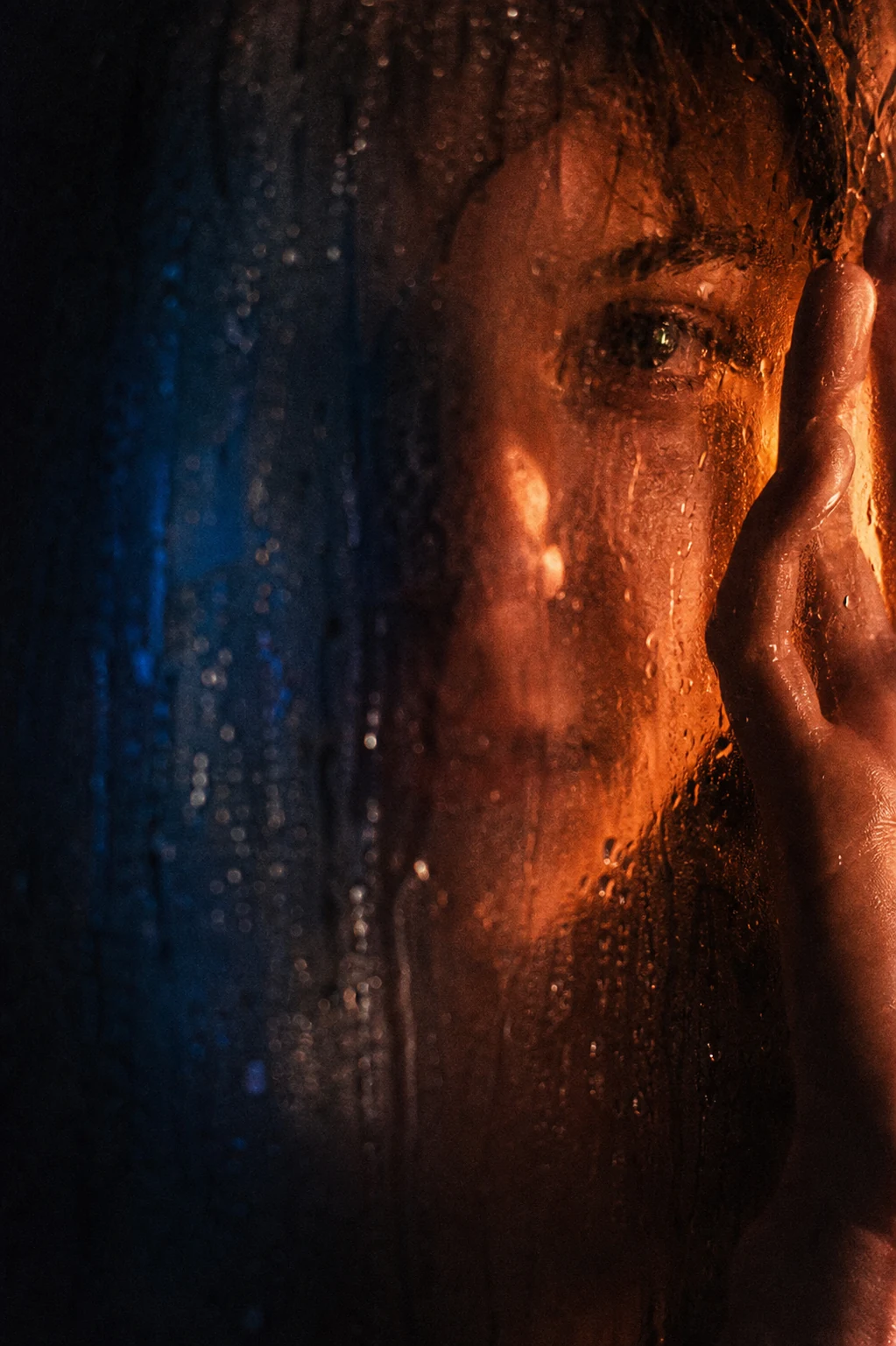 Detail from Fever Glass